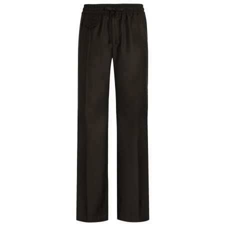 WOOL KNIT JOGGING PANTS