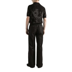 WOOL KNIT JOGGING PANTS