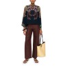FLORAL PAISLEY PRINT BLOUSE