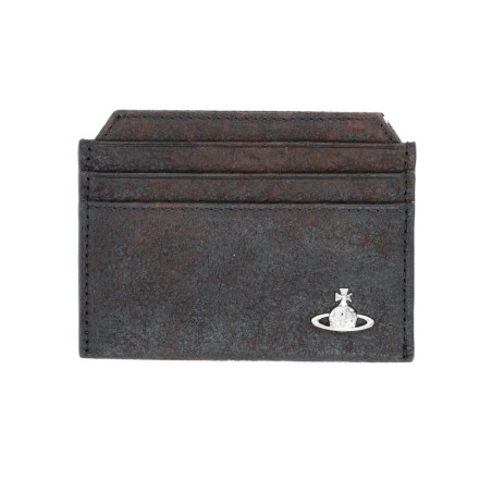 CARD HOLDER WITH "ORB" DETAIL