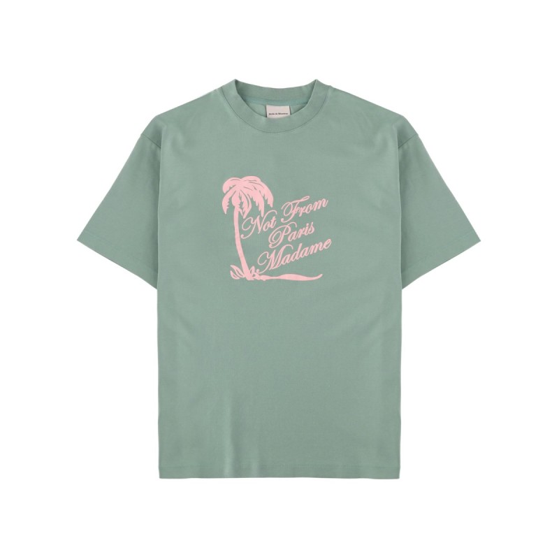 T-SHIRT "SLOGAN PALMIERS"