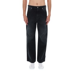 JEANS CON APPLICAZIONE LOGO
