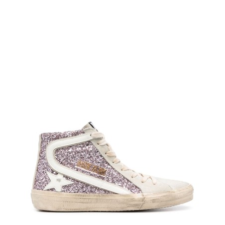 SNEAKER WITH GLITTER AND ZIPPER