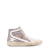 SNEAKER WITH GLITTER AND ZIPPER
