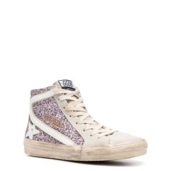 SNEAKER WITH GLITTER AND ZIPPER