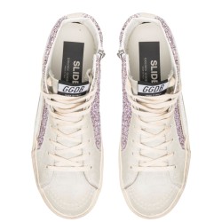 SNEAKER WITH GLITTER AND ZIPPER