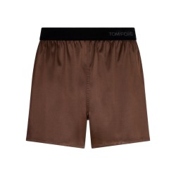 SILK PAJAMA SHORTS