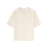 T-SHIRT WITH TRANSPARENT DETAILS