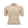 EMBROIDERED COTTON POLO SHIRT