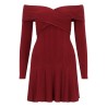 VISCOSE MINI DRESS