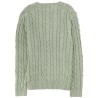 CABLE KNIT WITH LOGO