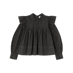 BLOUSE WITH COLLAR