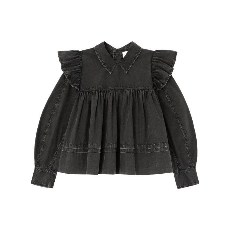 BLOUSE WITH COLLAR