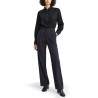 "STRAIGHT COLLAR TWISTED" SHIRT