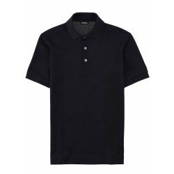 POLO IN COTONE E SETA