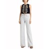 JEANS WITH PAISLEY PATTERN