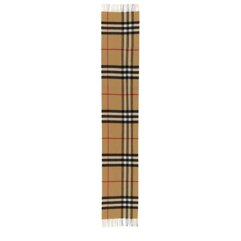 CASHMERE CHECK SCARF