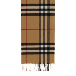 CASHMERE CHECK SCARF