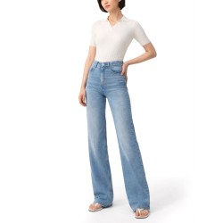 COTTON FLARED JEANS