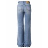 COTTON FLARED JEANS