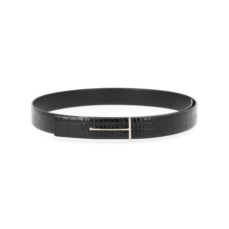 BELT WITH BUCKLE "T"