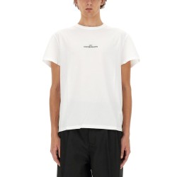 T-SHIRT CON LOGO DISTORTO