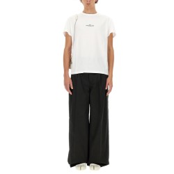 T-SHIRT CON LOGO DISTORTO