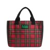 BARBOUR X GANNI WAXED COTTON TOTE BAG