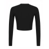 CROPPED TOP WITH LOGO