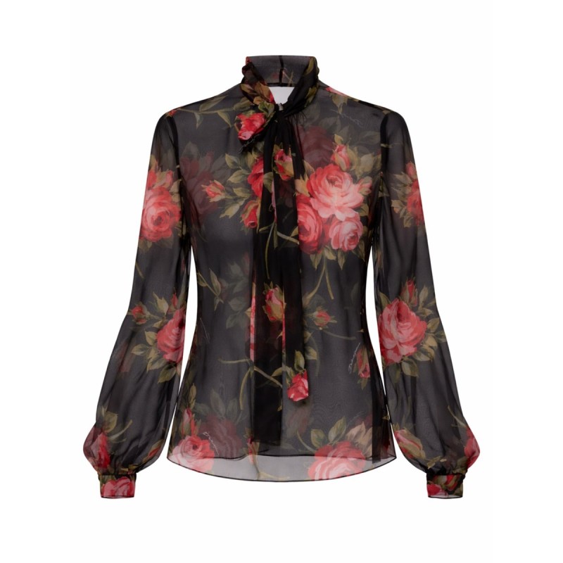 ROSE BOUQUET PRINT TOP