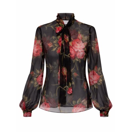 ROSE BOUQUET PRINT TOP
