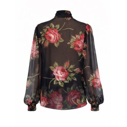 ROSE BOUQUET PRINT TOP