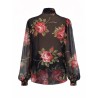 ROSE BOUQUET PRINT TOP