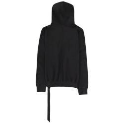 FELPA CON CAPPUCCIO OVERSIZE