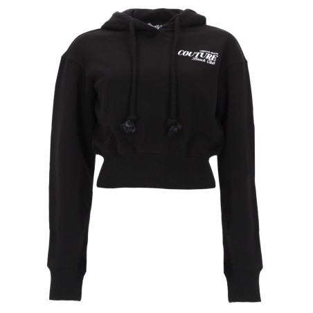 FELPA CROP CON LOGO