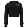 FELPA CROP CON LOGO