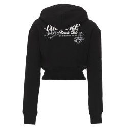 FELPA CROP CON LOGO