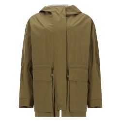 PARKA CORTO CON CAPPUCCIO