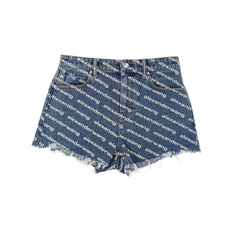 SHORTS WITH ALL OVER LOGO