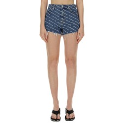 SHORTS WITH ALL OVER LOGO