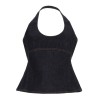 TOP "LAVOIR" IN DENIM