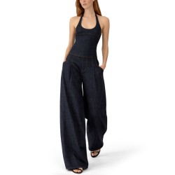 TOP "LAVOIR" IN DENIM