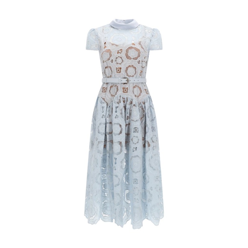 LACE MIDI DRESS