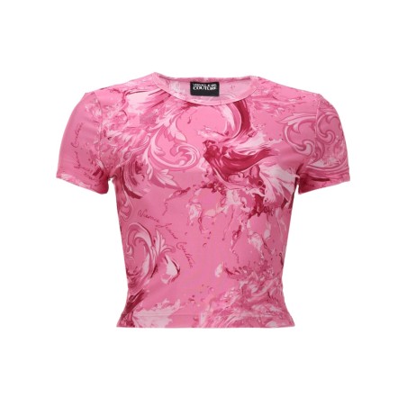 T-SHIRT CON STAMPA "WAVE"