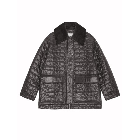 QUILTED MIDI JACKET