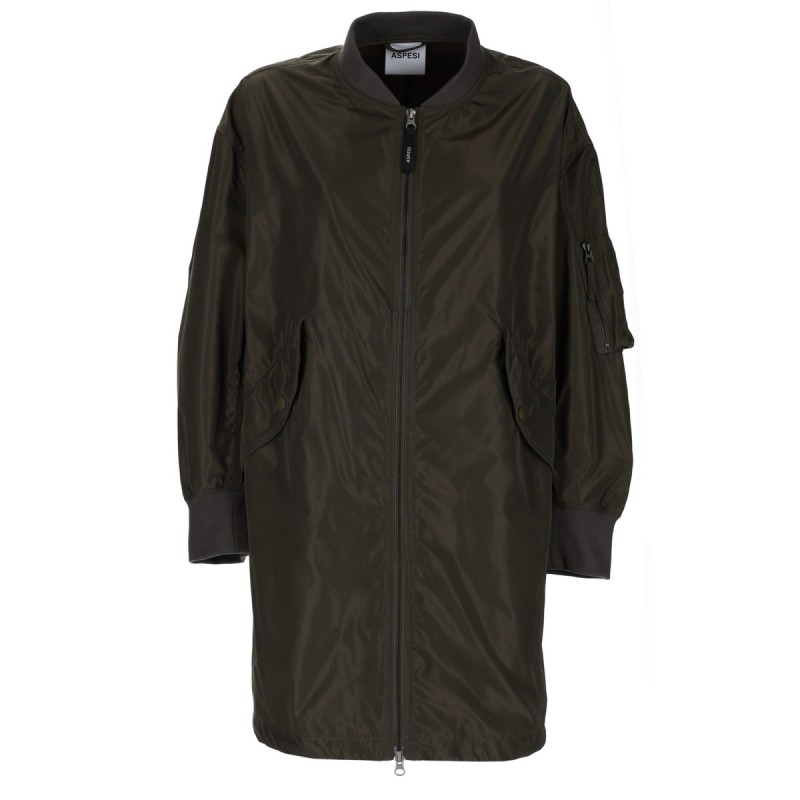 LONG BOMBER JACKET