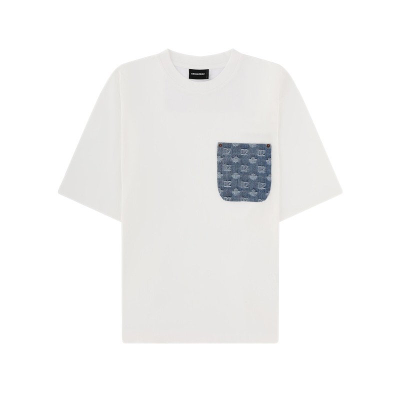 T-SHIRT WITH LOGO POCKET
