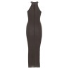 SILK BLEND MIDI DRESS