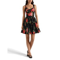 FLORAL PRINT BUSTIER TOP