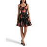 FLORAL PRINT BUSTIER TOP